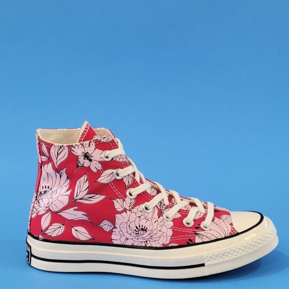 Converse Chuck 70 Hi Vintage Floral Women's Sneakers 568373C NWT - Picture 2 of 6